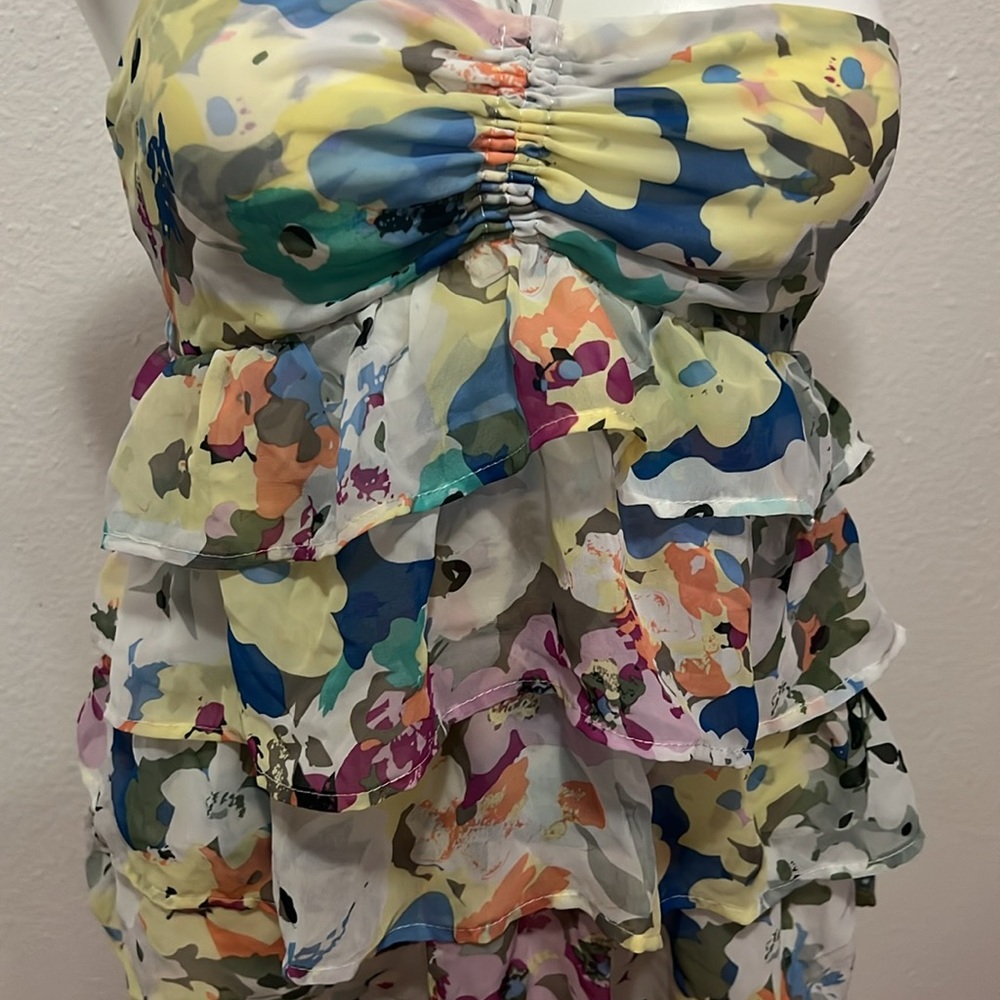 579 Colorful Top Sz M - Picture 2 of 6